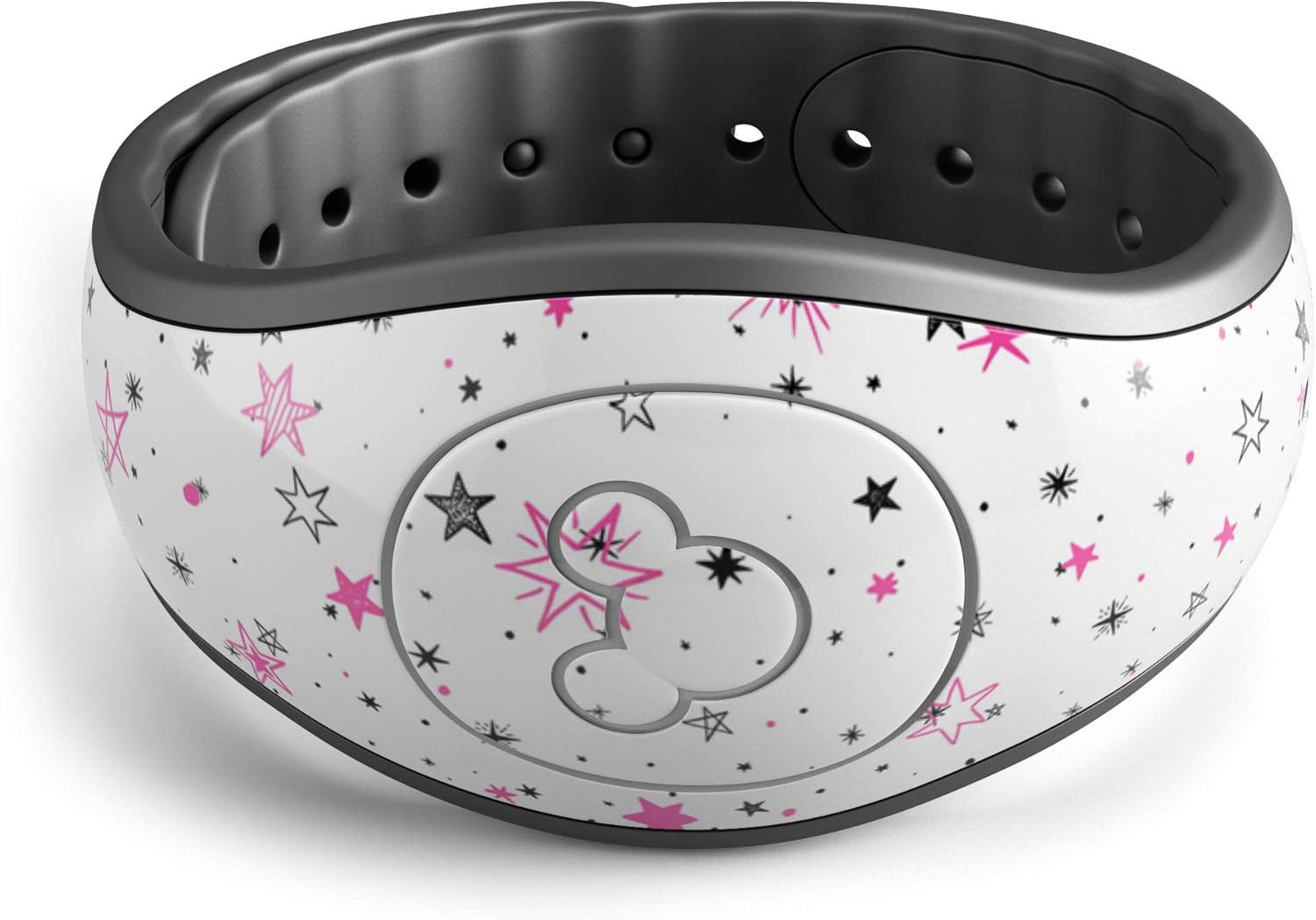 Design Skinz Adhesivo adhesivo de ágata con diseño de canica animal Space resistente a los arañazos, compatible con Disney MagicBand+ (MagicBand no
