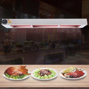Lámpara eléctrica comercial de calor de alimentos de 36 pulgadas, 110 V, 600 W, calentador de alimentos con temperatura ajustable de 30  a 185.0 F, Lámpara eléctrica comercial de calor de alimentos de 36 pulgadas, 110 V, 600 W, calentador de alimentos con temperatura ajustable de 30  a 185.0 F,