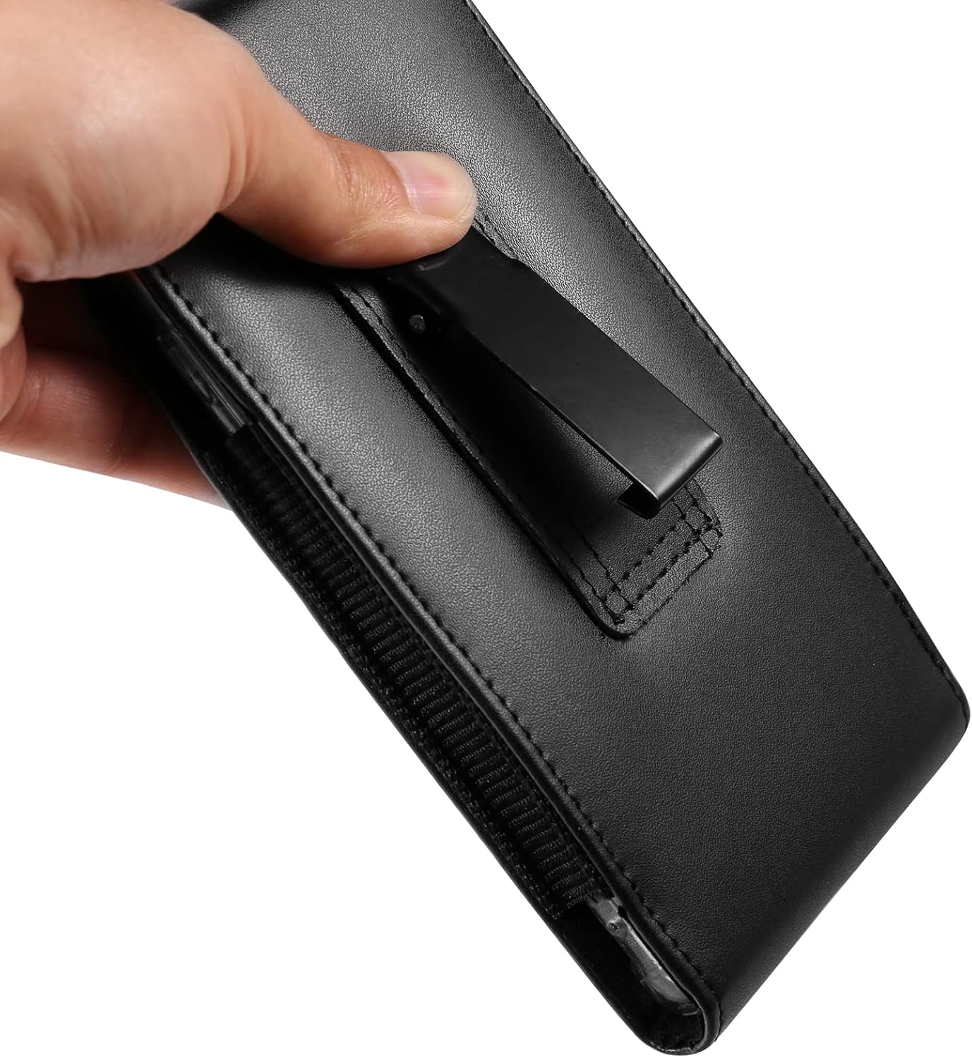 Funda de piel sintética para teléfono celular con clip para cinturón para Samsung Galaxy S21 S20 S22+ S21 FE S10 Note 10  Google Pixel 7 7a Pixel 6a