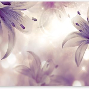 artgeist Mural de pared con flores moradas de 135 x 101 pulgadas, papel tapiz autoadhesivo autoadhesivo para despegar y pegar, calcomanía grande artgeist Mural de pared con flores moradas de 135 x 101 pulgadas, papel tapiz autoadhesivo autoadhesivo para despegar y pegar, calcomanía grande