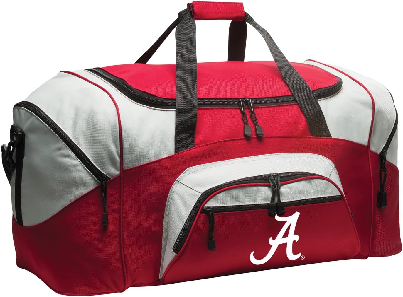 DELUXE Alabama Crimson Tide – Bolsa de deporte UA University of Alabama, talla única, Rojo –