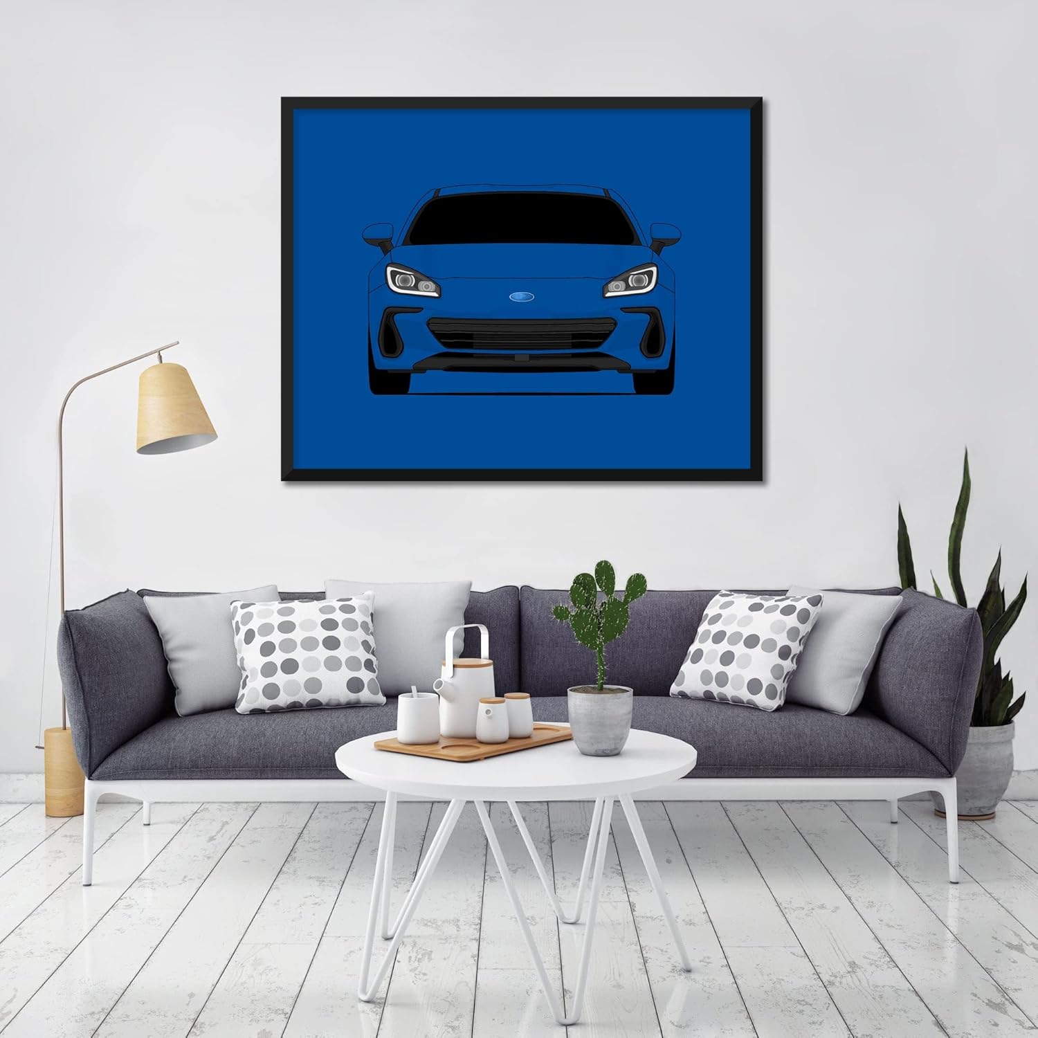 CUSTOMIZABLE COLOR Subaru BRZ (2022-Present) Inspired Poster Print Wall Art Decor Handmade (Unframed)