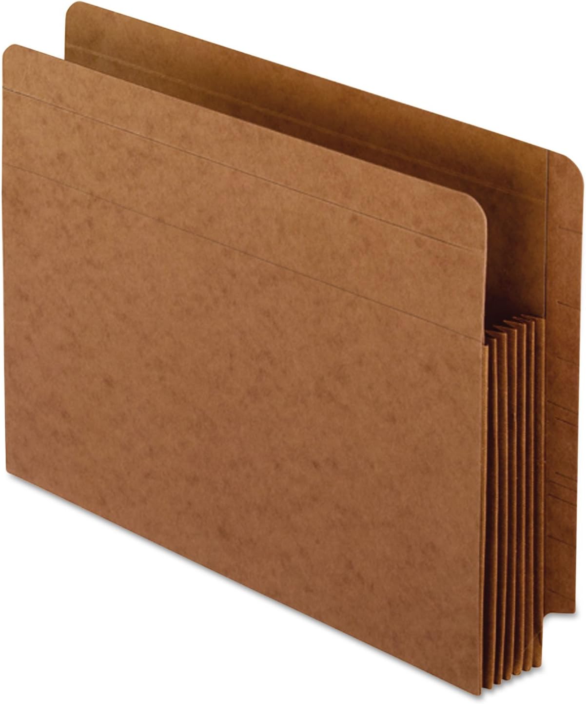 Pendaflex 95363 – Bolsillos para archivos con pestañas finales de alta resistencia, corte recto, 1 bolsillo, carta, marrón (caja de 10), color rojo
