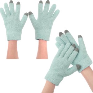 Guantes de spa para manos secas, guantes hidratantes durante la noche con buen forro, guantes hidratantes para pantalla táctil para mujeres y Guantes de spa para manos secas, guantes hidratantes durante la noche con buen forro, guantes hidratantes para pantalla táctil para mujeres y