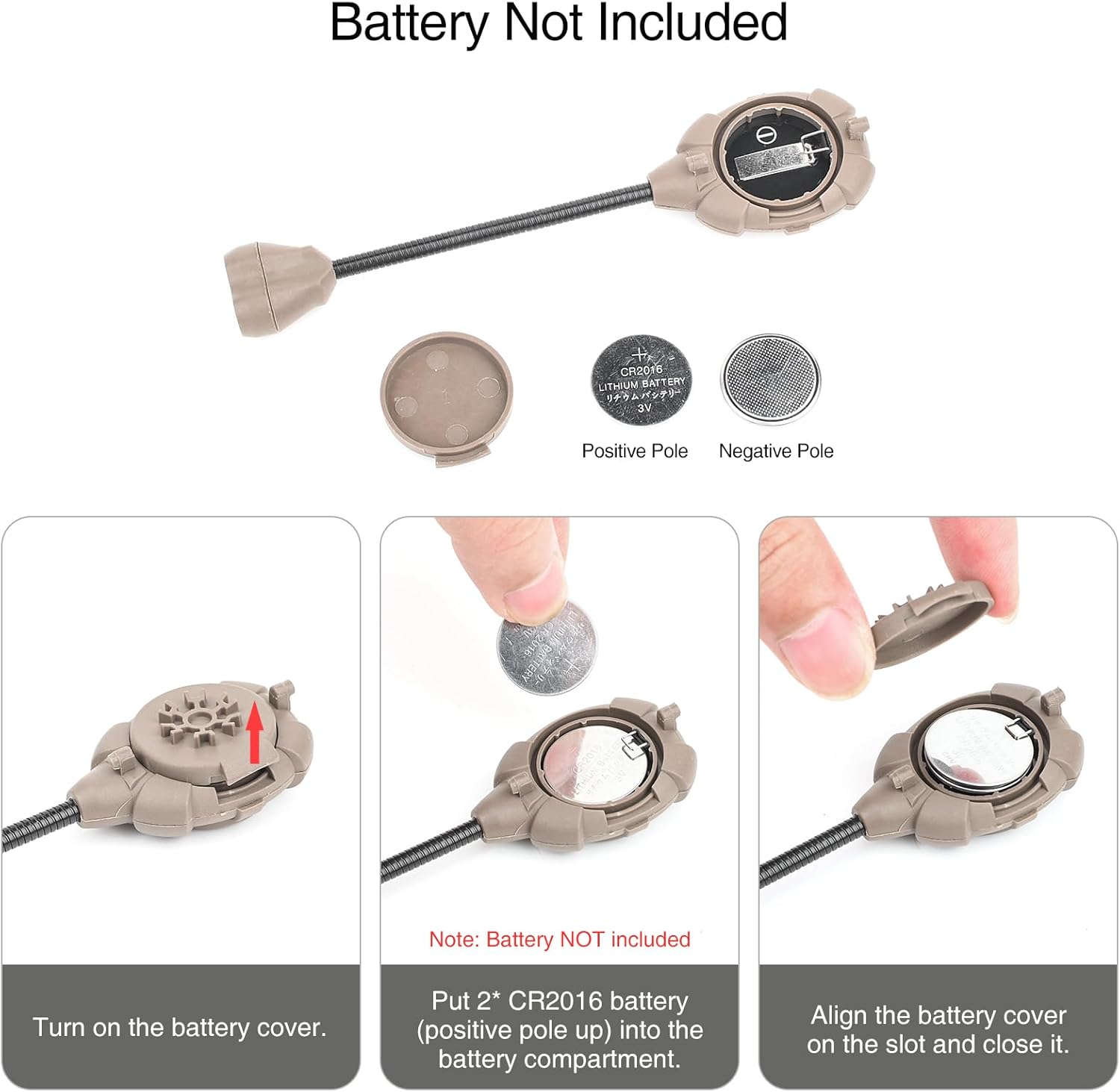 Luz táctica militar para casco con IR + lámpara LED roja, luz de señal de supervivencia con 4 accesorios de montaje para casco Mich rápido, sistema