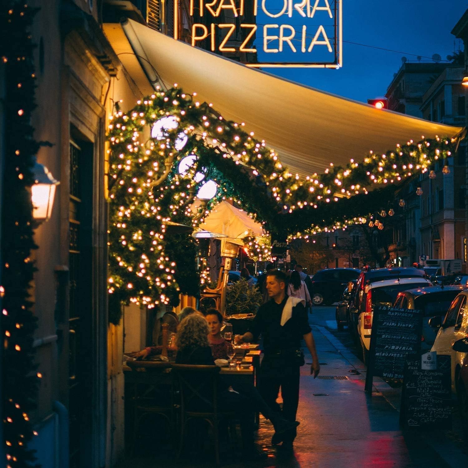Brightown – Serie de miniluces de Navidad Luces LED impermeables de pilas, para árbol de Navidad, decoración de fiesta para interiores y exteriores