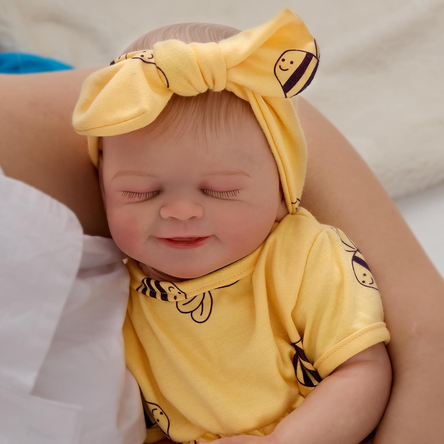 Miaio Muñecas de bebé Reborn de 20 pulgadas, muñecas realistas hechas a mano en vinilo suave y cuerpo pesado