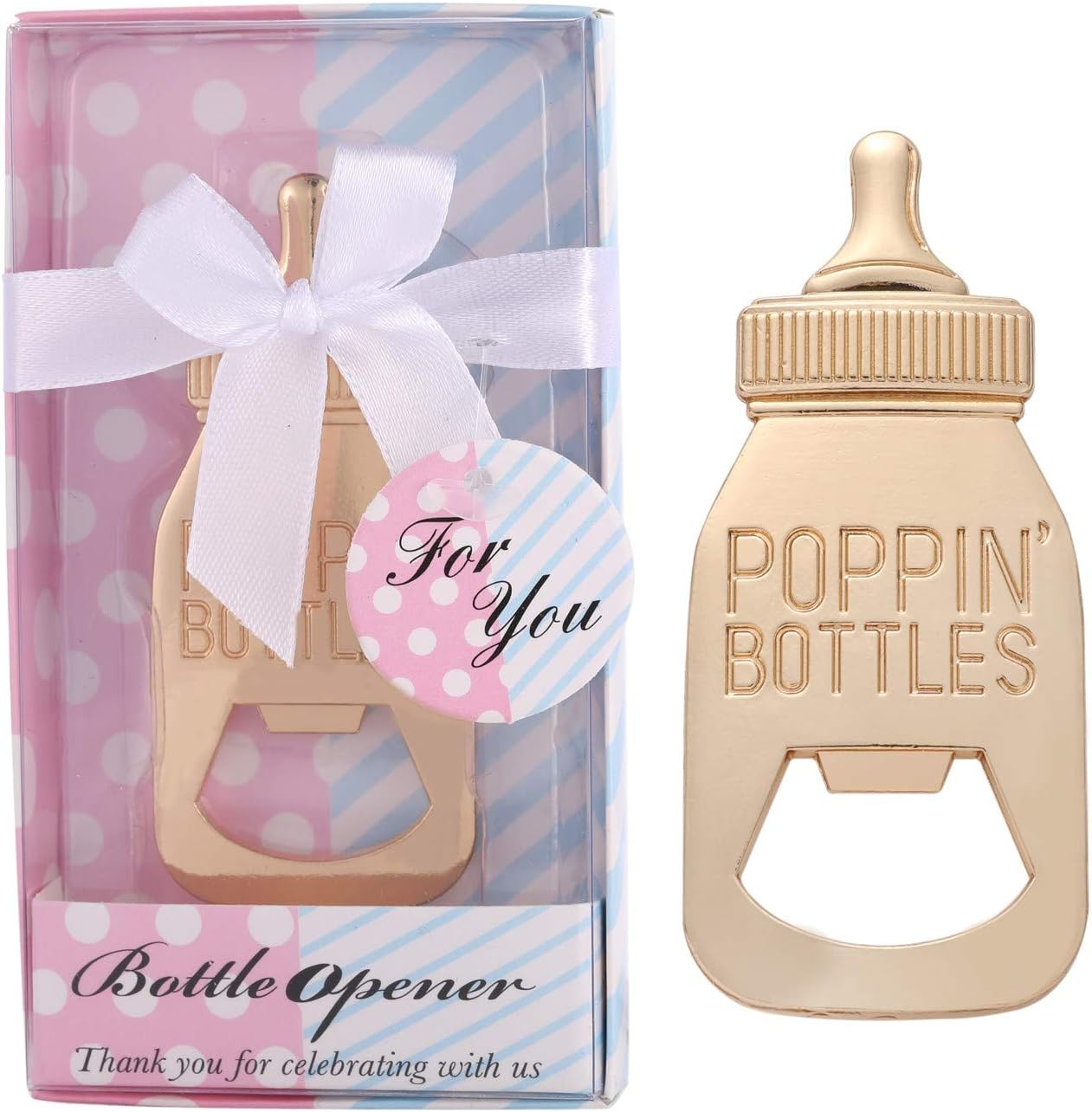 24 piezas de abrebotellas, revelación de género, recuerdo de fiesta para invitados, niños o niñas, decoraciones de fiesta de revelación de género,