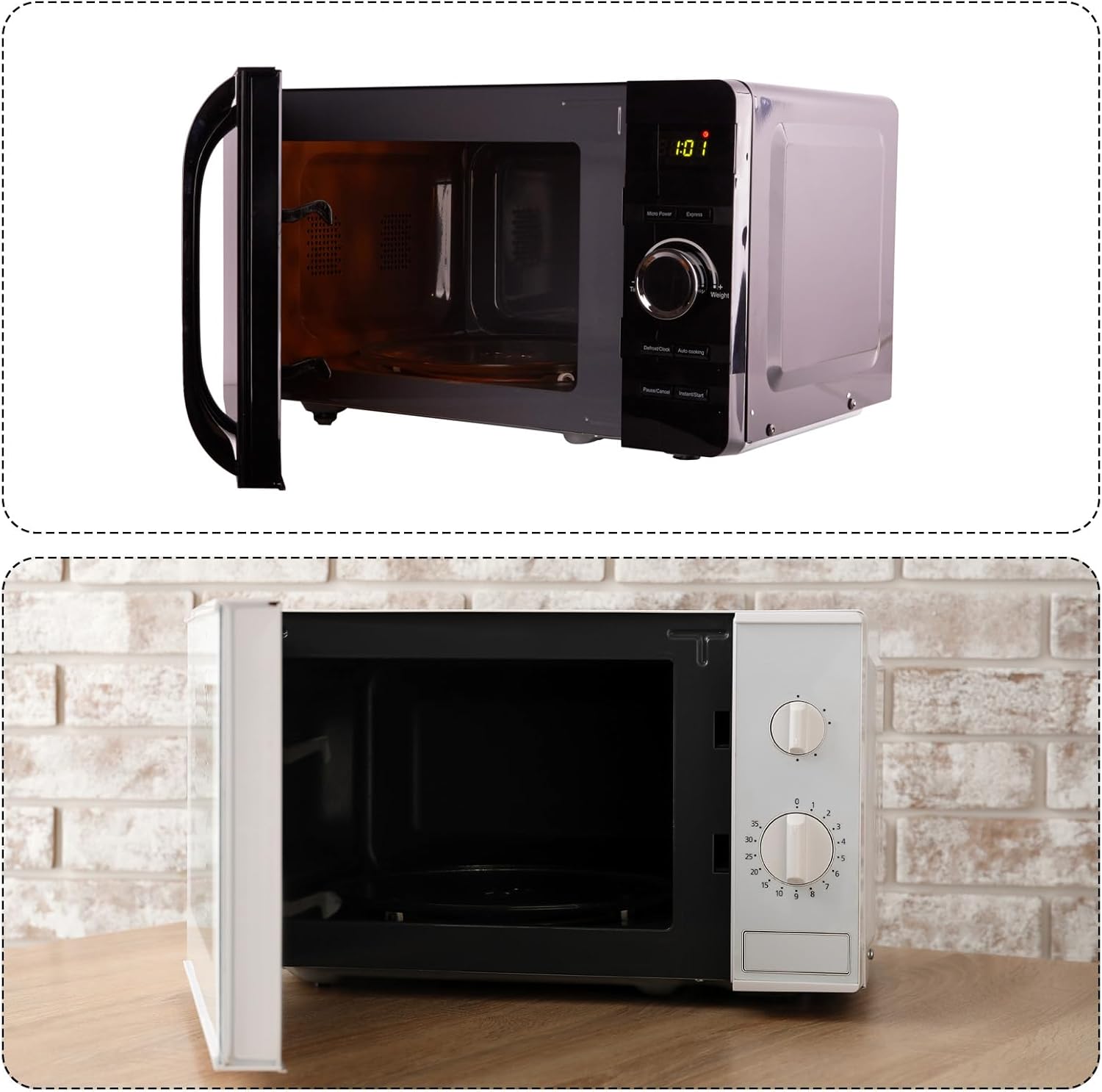 MECCANIXITY Muelle de puerta para horno de microondas, resorte universal de aluminio, 0.276 in, compatible con estufa de horno, negro, 4 unidades