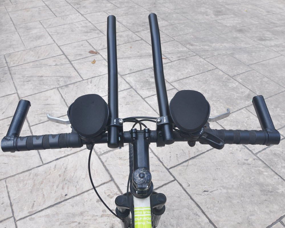 UPANBIKE Bicicletas resto Agarraderas tiempo contrarreloj bicicleta manillar Ciclismo TT Bar Triatlón Aero Bar para bicicleta de carretera o