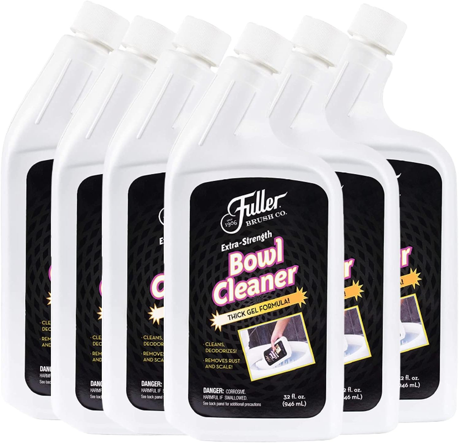 Fuller Brush Limpiador de cuencos extra fuerte – Potente gel de limpieza de inodoro