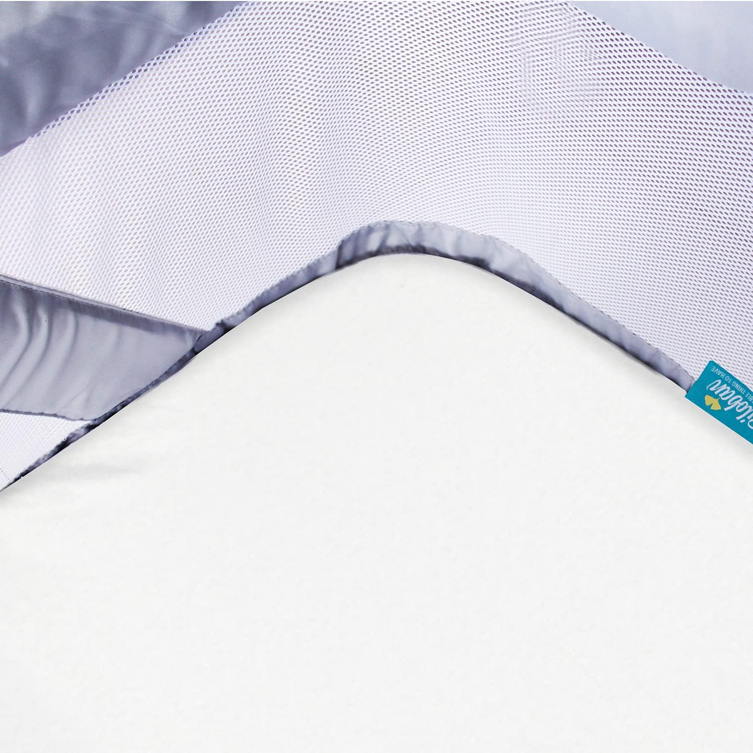 Sábanas de cuna 100% algodón orgánico compatibles con Mika Micky Bedside Sleeper, paquete de 2, sábanas de moisés ultra suaves para bebé, color