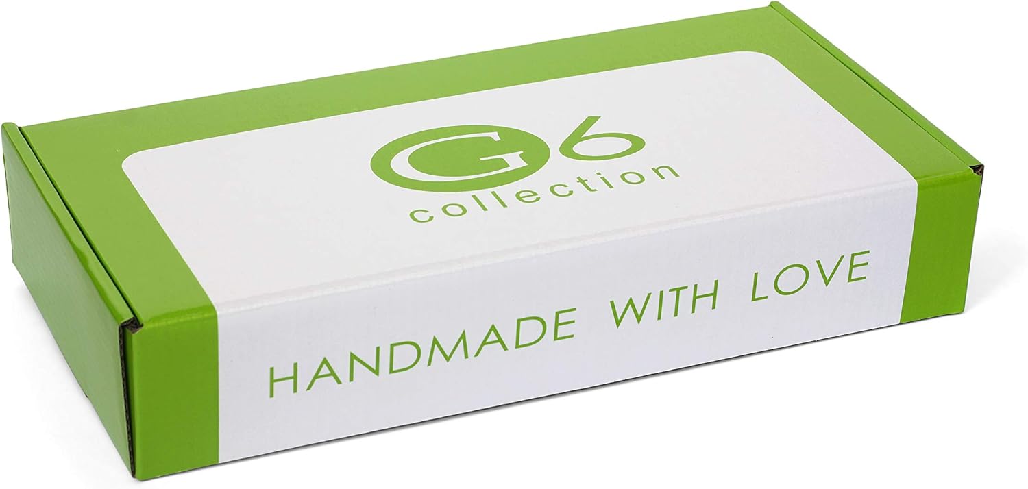 G6 Collection Estatua de escultura abstracta de madera de 12 pulgadas hecha a mano Dos corazones, un amor Arte de regalo decorativo para