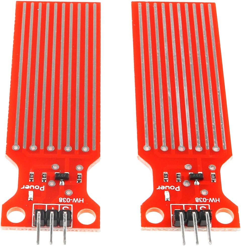 Módulo sensor de nivel de agua 2 unids nivel de agua de lluvia líquido superficie altura profundidad sensor módulo para Arduino Raspberry Pi