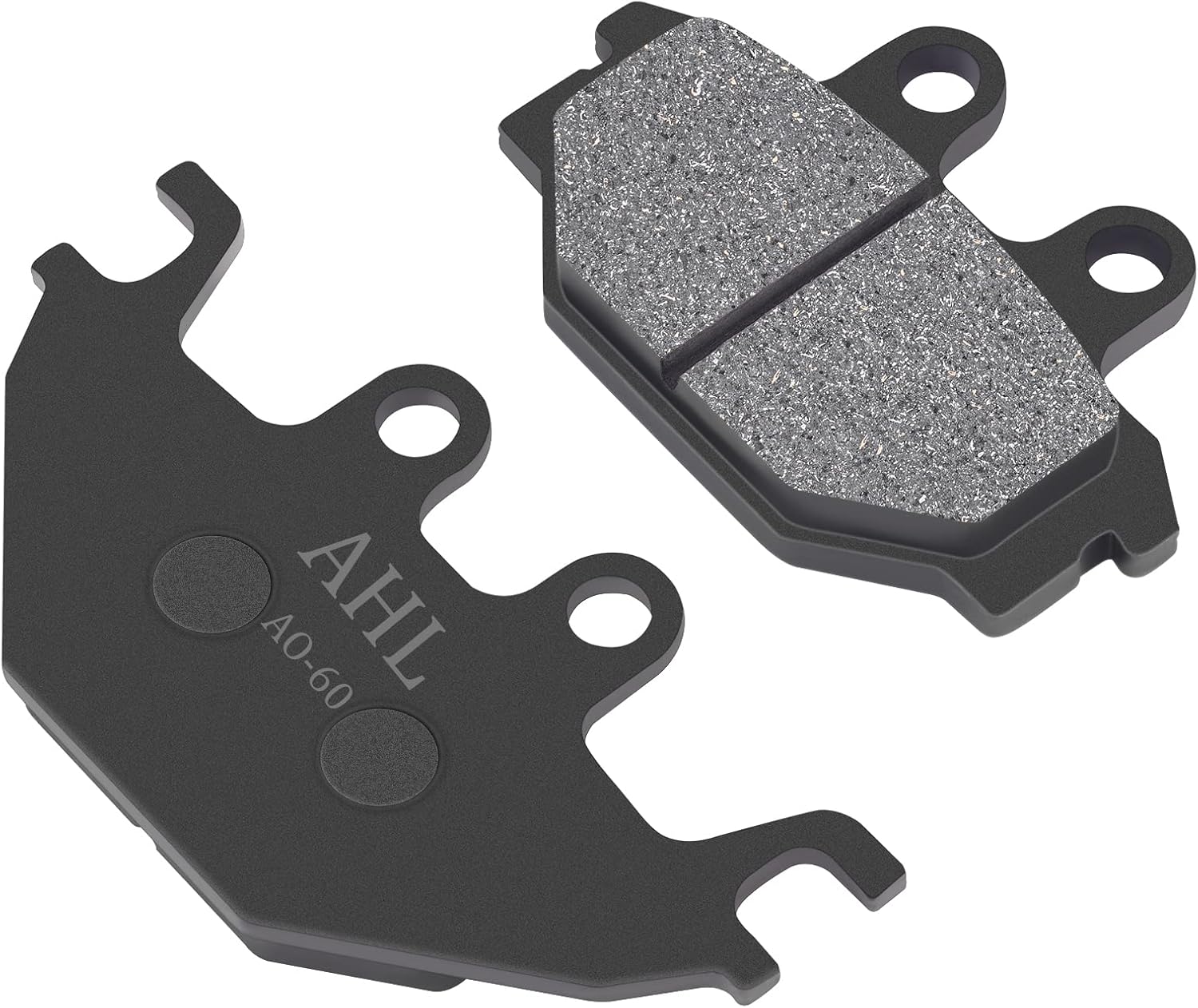AHL Pastillas de freno traseras semimetálicas para KAWASAKI KAF820 KAF-820 KAF 820 EGFEHFEJF Mule Pro FX 2016-2018, KAF 820 FGFFHFFJF Mule Pro FXEPS