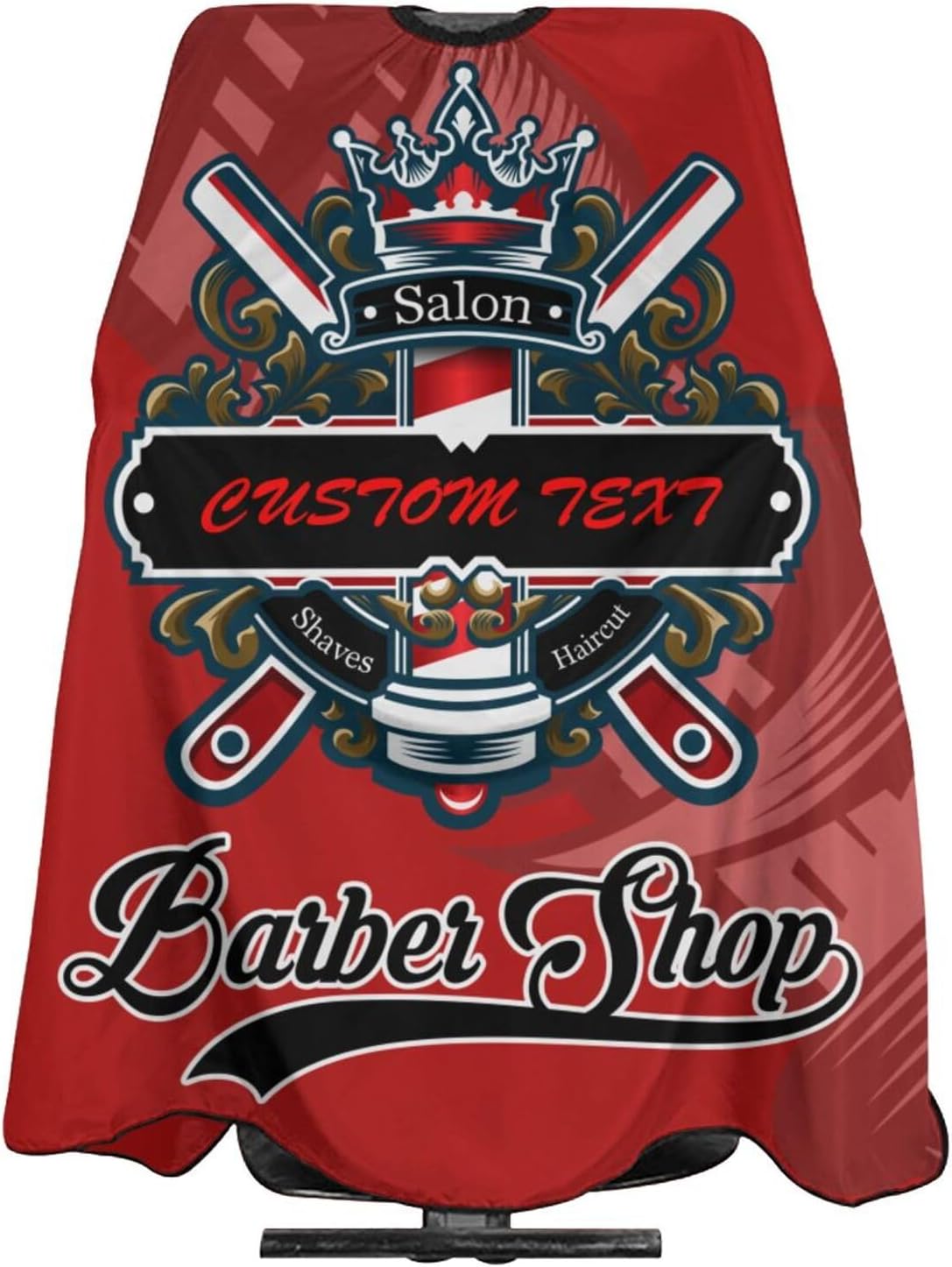 Capa de peluquero personalizada para peluquería, capa de salón de corte de pelo personalizada para hombres, capa de corte personalizada
