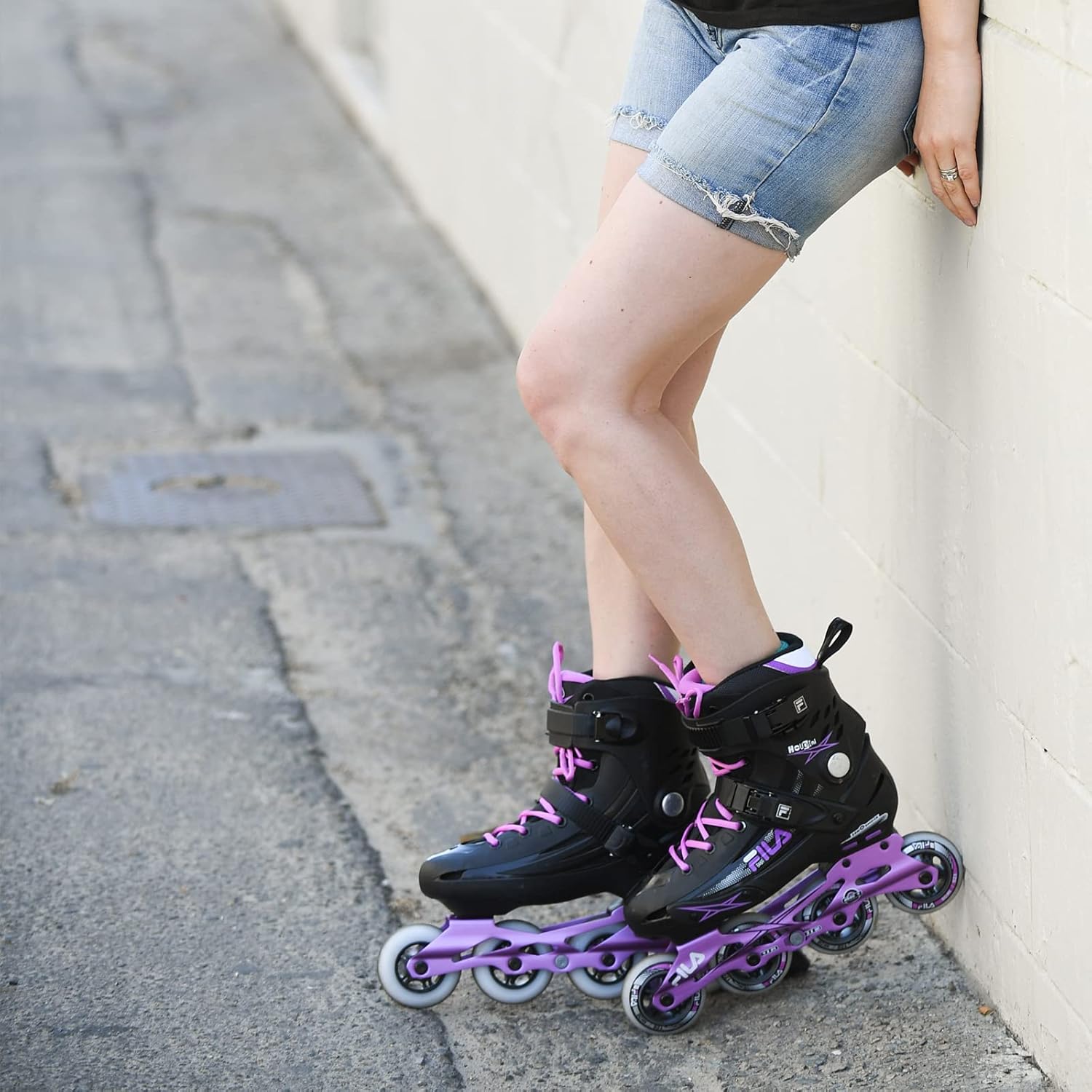 FILA Skates – Patines en línea Madame Houdini para mujer