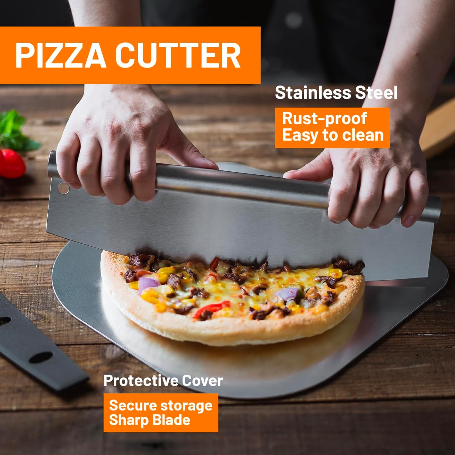 Domina el arte de la fabricación de pizza con nuestro juego completo de horno de pizza y accesorios, incluye cáscara de pizza de 12 x 14 pulgadas y