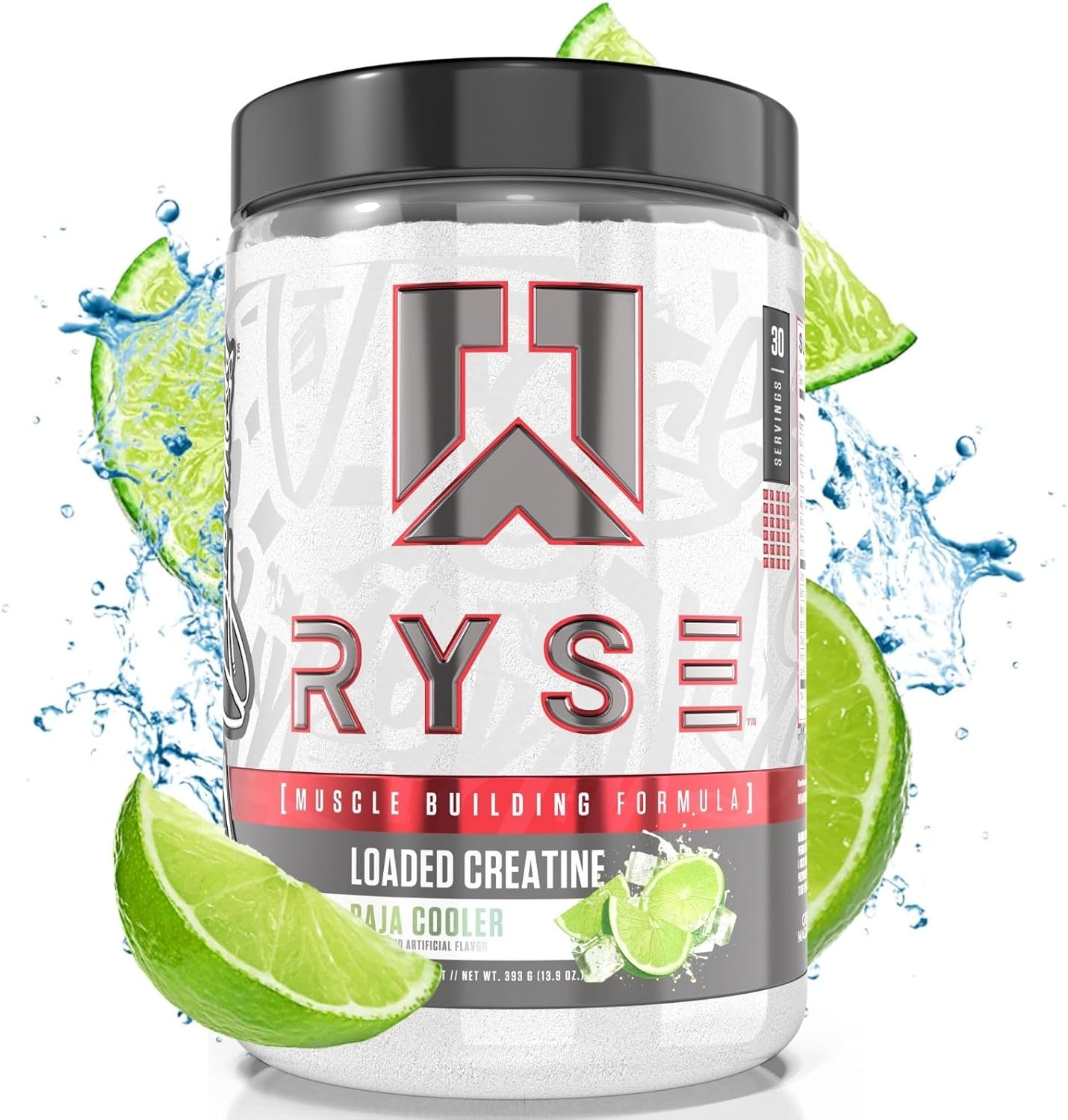 RYSE Up Supplements Element Series – Creatina cargada  Fórmula de construcción muscular  3 formas de creatina + electrolitos, betaína anhidra y ATP
