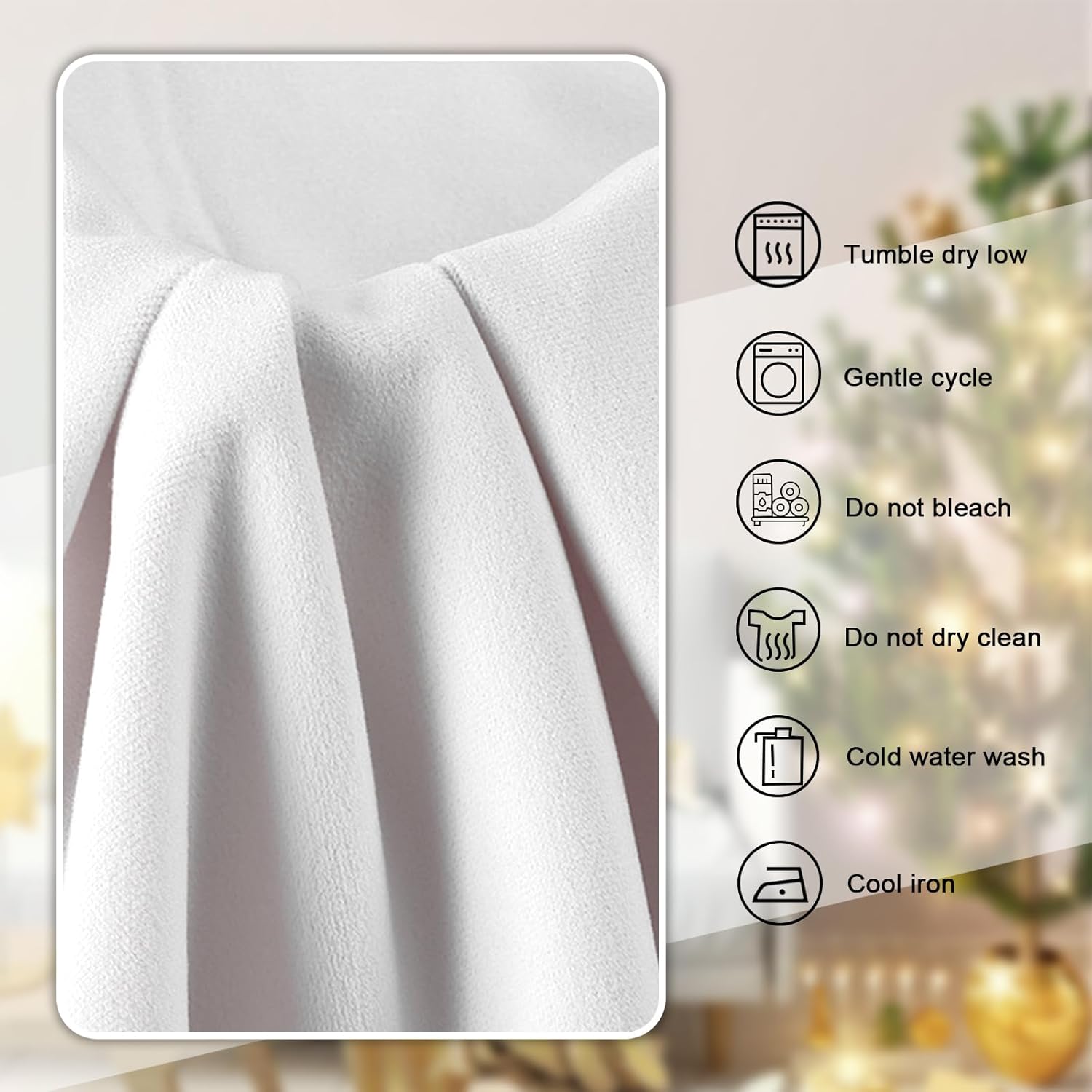 APROPHIC Juego de 4 fundas de almohada de árbol de Navidad de 18 x 18 pulgadas, decoración del hogar, Navidad, eucalipto, camión, copos de nieve