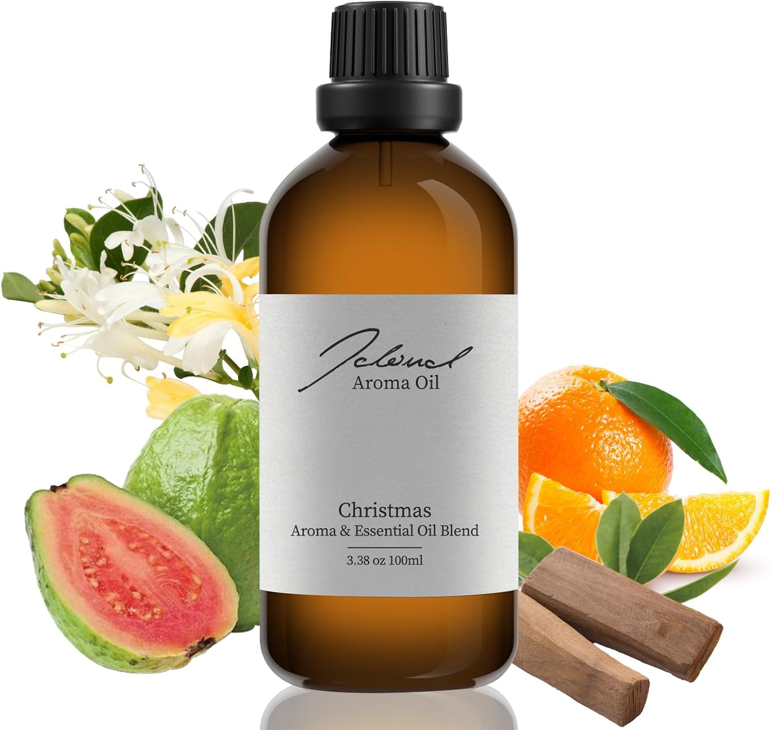 JCLOUD Aceite esencial de Navidad para máquina de aire aromático  Colección de hotel  Aceite difusor de aromaterapia puro con raíz de iris,