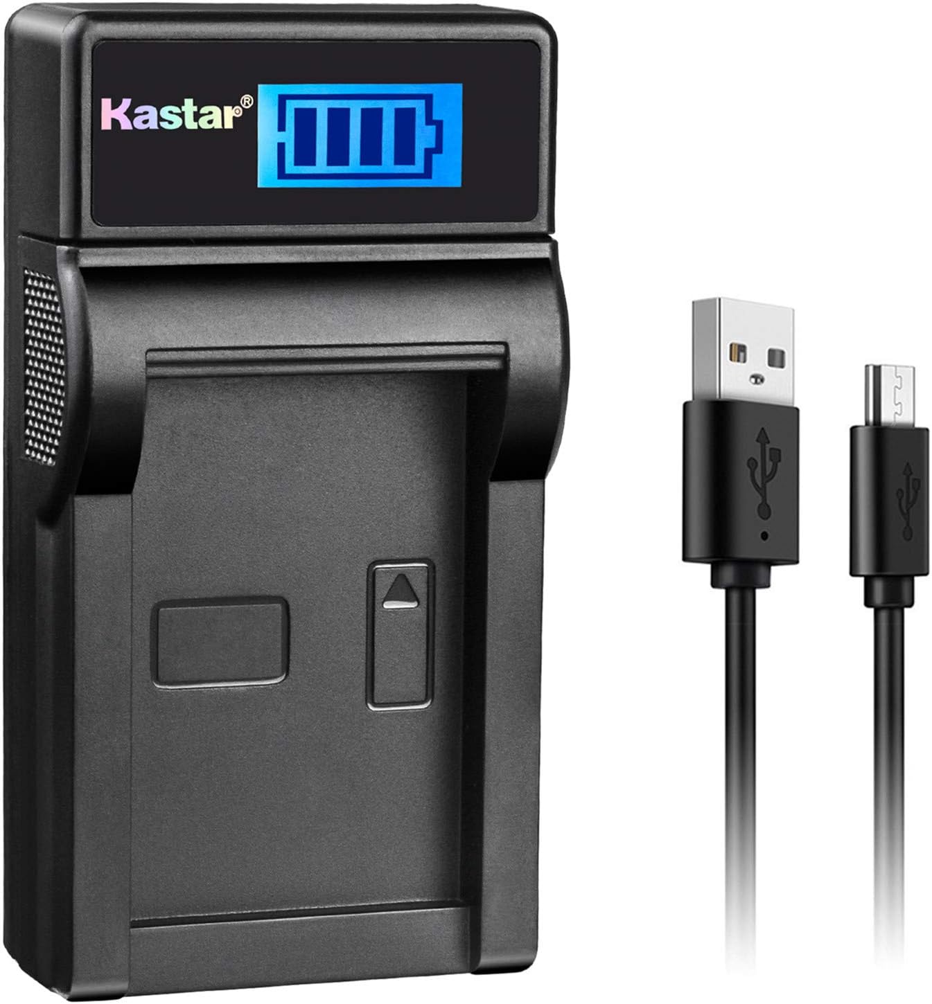 Kastar Cargador USB delgado LCD para Canon NB-13L, NB13L y Canon PowerShot G5 X, Canon PowerShot G7 X, Canon PowerShot G9 X, Canon SX620 HS, cámara