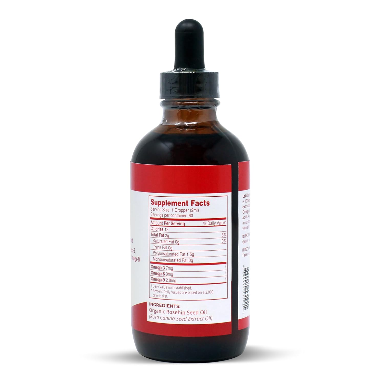 Aceite de Rosa Mosqueta Orgánico – 4oz – CO2 extraído