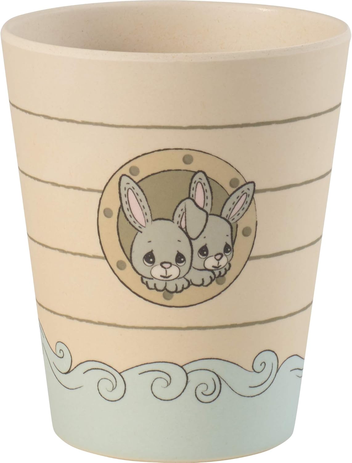 Precious Moments 202415 Let Your Dreams Sail Noah’s Ark – Juego de comida infantil de bambú, talla única, multicolor