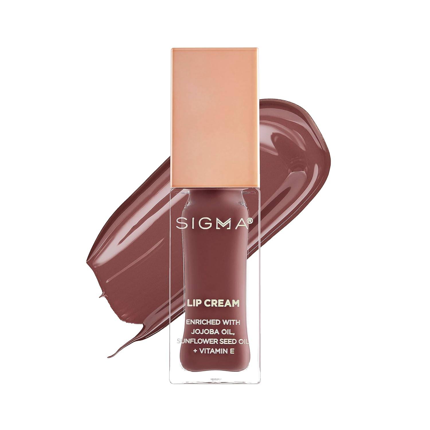Sigma Beauty Crema de labios  Crema de labios líquida profesional con una fórmula ultrahidratante y un acabado cremoso y lustroso  Crema labial de
