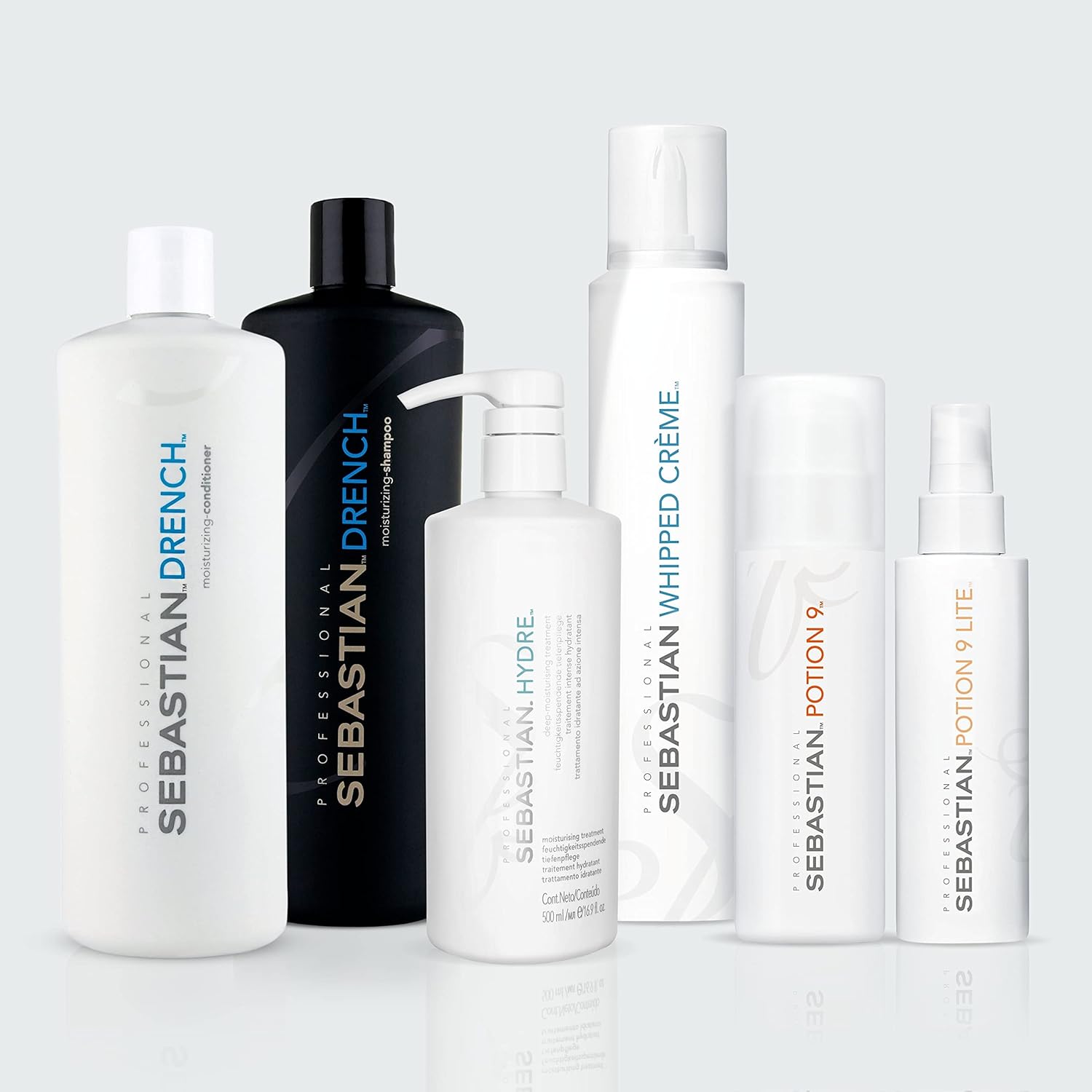 Sebastian Drench – Champú hidratante profundo, acondicionador y tratamientos, varios tamaños