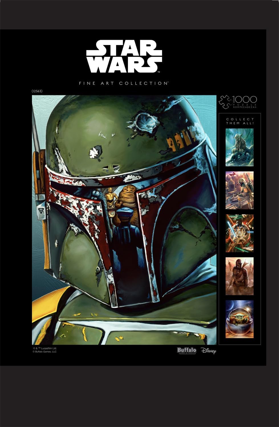Buffalo Games – Colección de bellas artes de Star Wars – Negociaciones peligrosas – Rompecabezas de 1000 piezas para adultos desafiante rompecabezas