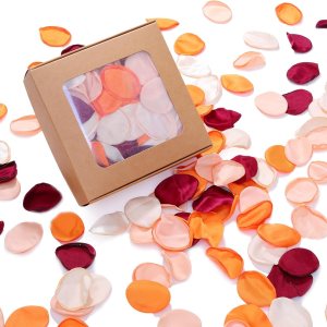 400 pétalos de flores para bodas, pétalos de rosa de seda, pétalos de rosa falsos para decoración de mesa de boda, pasillos, pétalos de rosa para 400 pétalos de flores para bodas, pétalos de rosa de seda, pétalos de rosa falsos para decoración de mesa de boda, pasillos, pétalos de rosa para