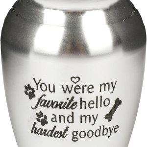 Black Rhino Urna pequeña para mascotas, urnas para cenizas de perros o gatos, urnas de cremación para restos de mascotas queridas, tapa roscada Black Rhino Urna pequeña para mascotas, urnas para cenizas de perros o gatos, urnas de cremación para restos de mascotas queridas, tapa roscada