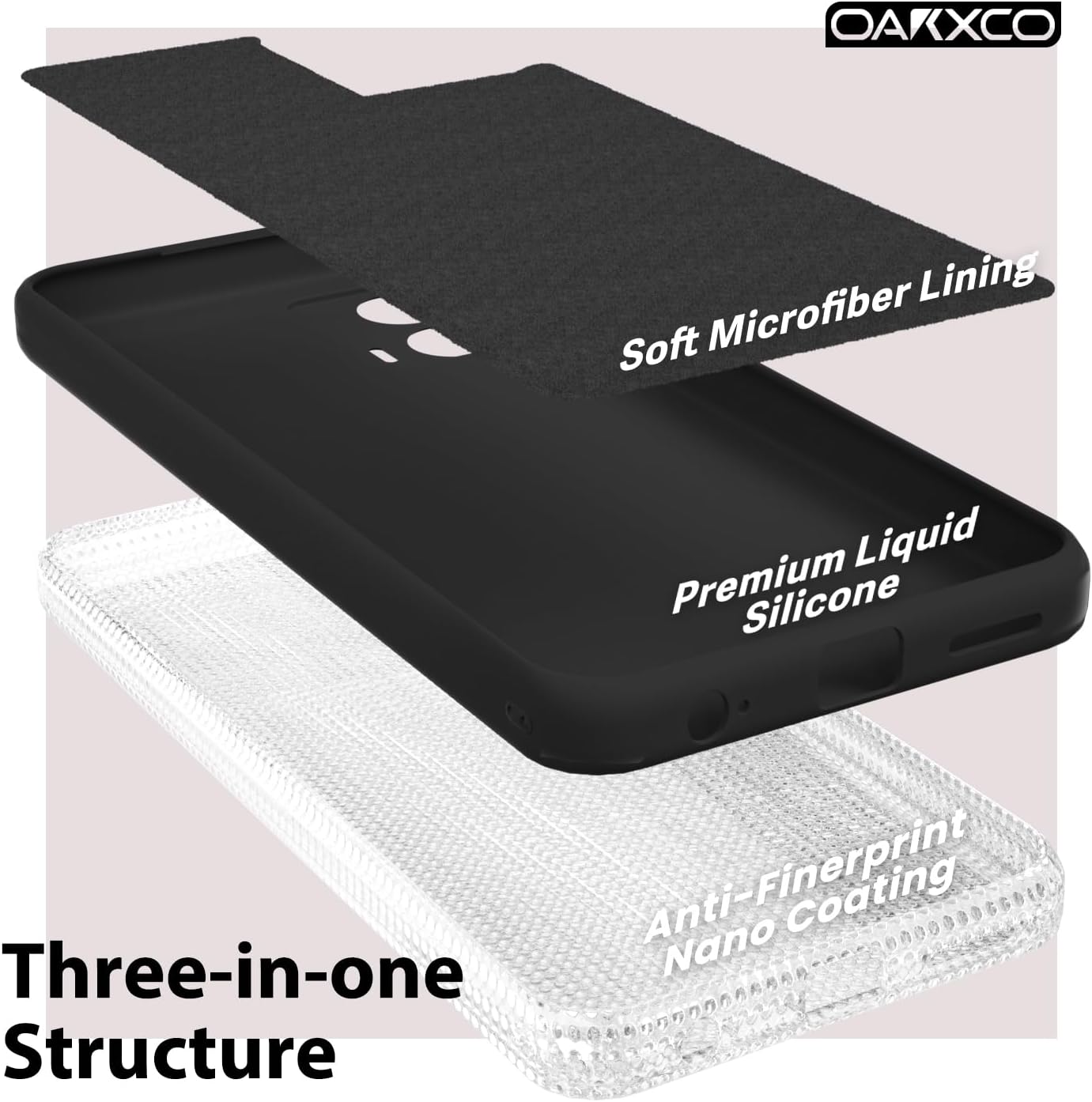 oakxco Funda para teléfono Motorola Moto G 5G 2023 con agarre de silicona líquida, bonita funda delgada de goma suave TPU lisa para mujeres y niñas,