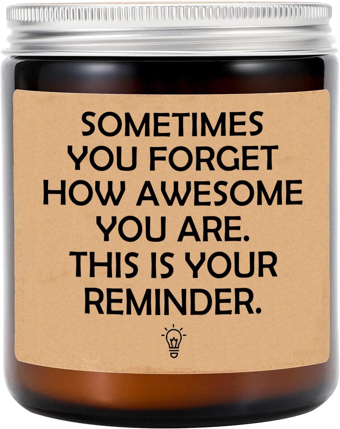 Vela Sometimes You Forget How Awesome You Are – Regalo de broma – Regalo para mejor amiga – Velas divertidas regalos para su compañero de trabajo,