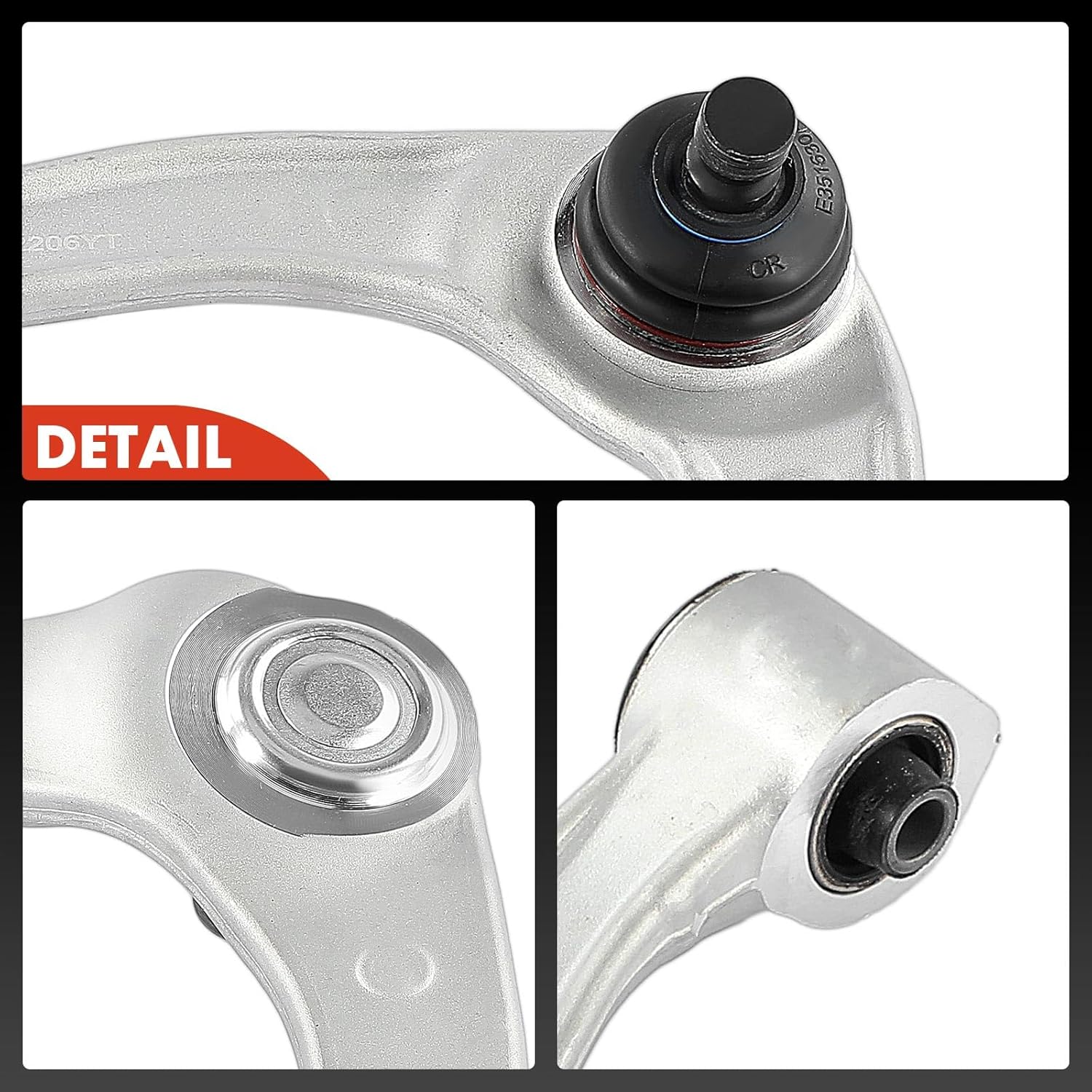 A-Premium Brazo de control superior delantero izquierdo, con rótula y buje, compatible con Infiniti Q50 2014-2021, G37 2008-2013, QX50 2014-2017,