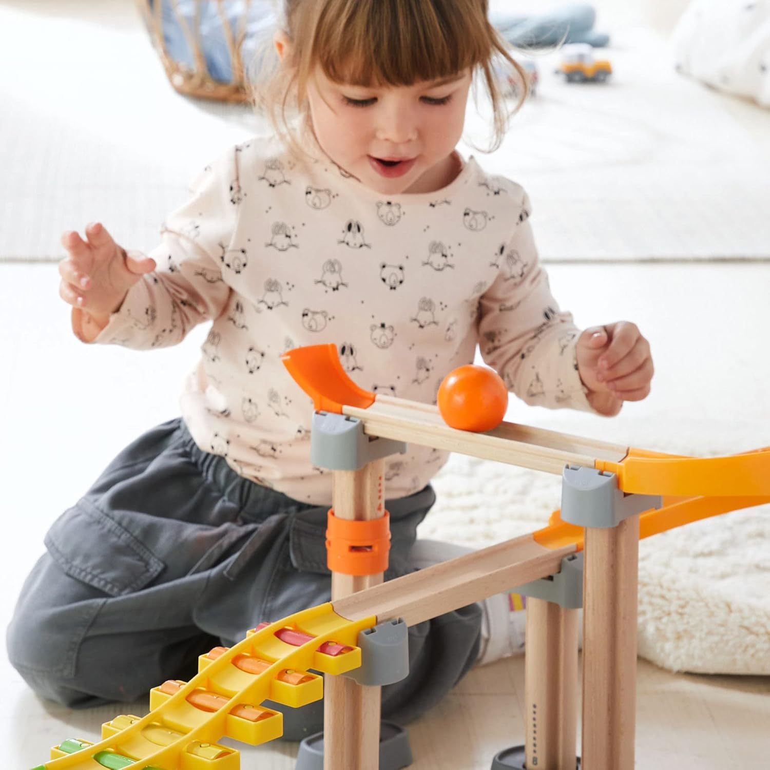 HABA Kullerbu Melody Dominoes Ball Track Juego Set
