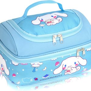 Roffatide Anime Cinnamoroll – Bolsa de almuerzo para hombre y mujer, a prueba de fugas, gran compartimento, contenedor de almuerzo para trabajo, Roffatide Anime Cinnamoroll – Bolsa de almuerzo para hombre y mujer, a prueba de fugas, gran compartimento, contenedor de almuerzo para trabajo,
