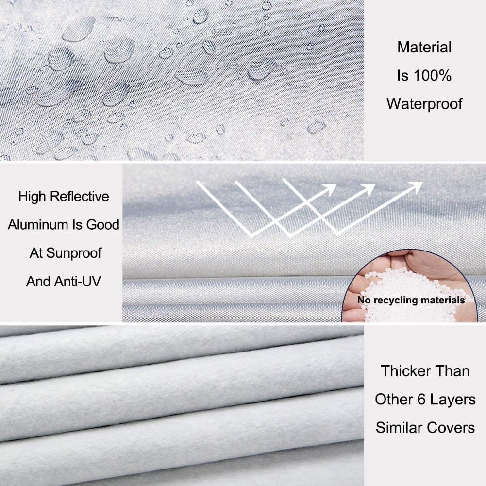 Kayme Funda de automóvil sedán de 6 capas para BMW Z3 (1997-2003), impermeable para todo tipo de clima, cubierta exterior completa, protección