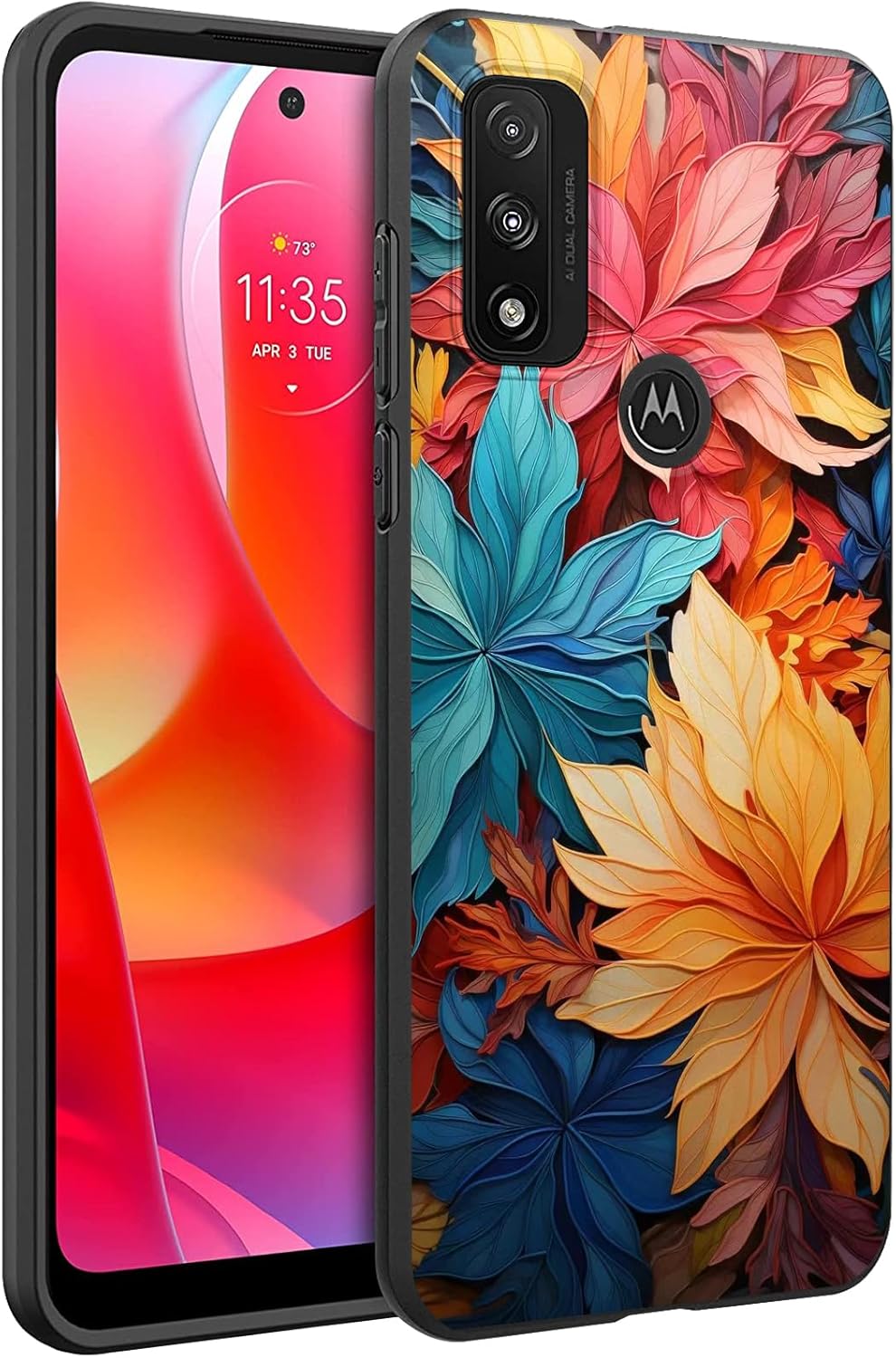 Funda para Moto G Play 2023, Moto G Pure, TPU delgada de goma de silicona flexible, funda protectora suave para Motorola Moto G Play 2023  Moto G