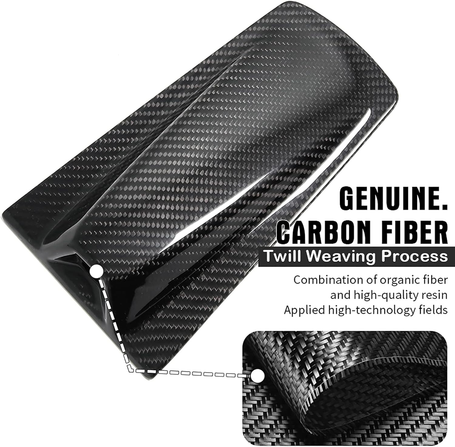 Cubierta trasera para cámara Decklid de automóvil para C8 Corvette 2020 2021 2022 2023, panel de cubierta de cubierta de techo de fibra de carbono