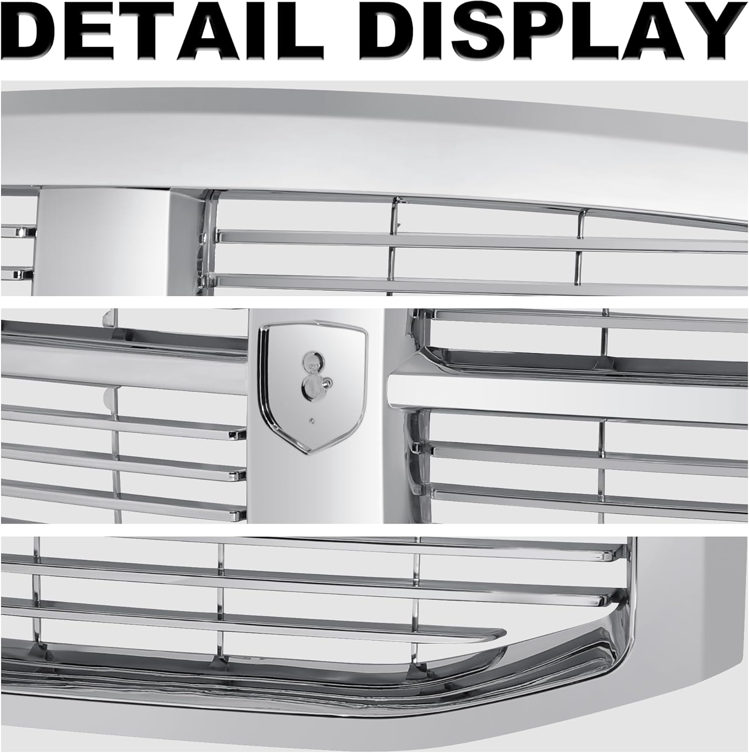 Rejilla para Dodge Ram 150025003500 2006 2007 2008 2009 Dodge Ram 150025003500 Dodge Ram (cromado)