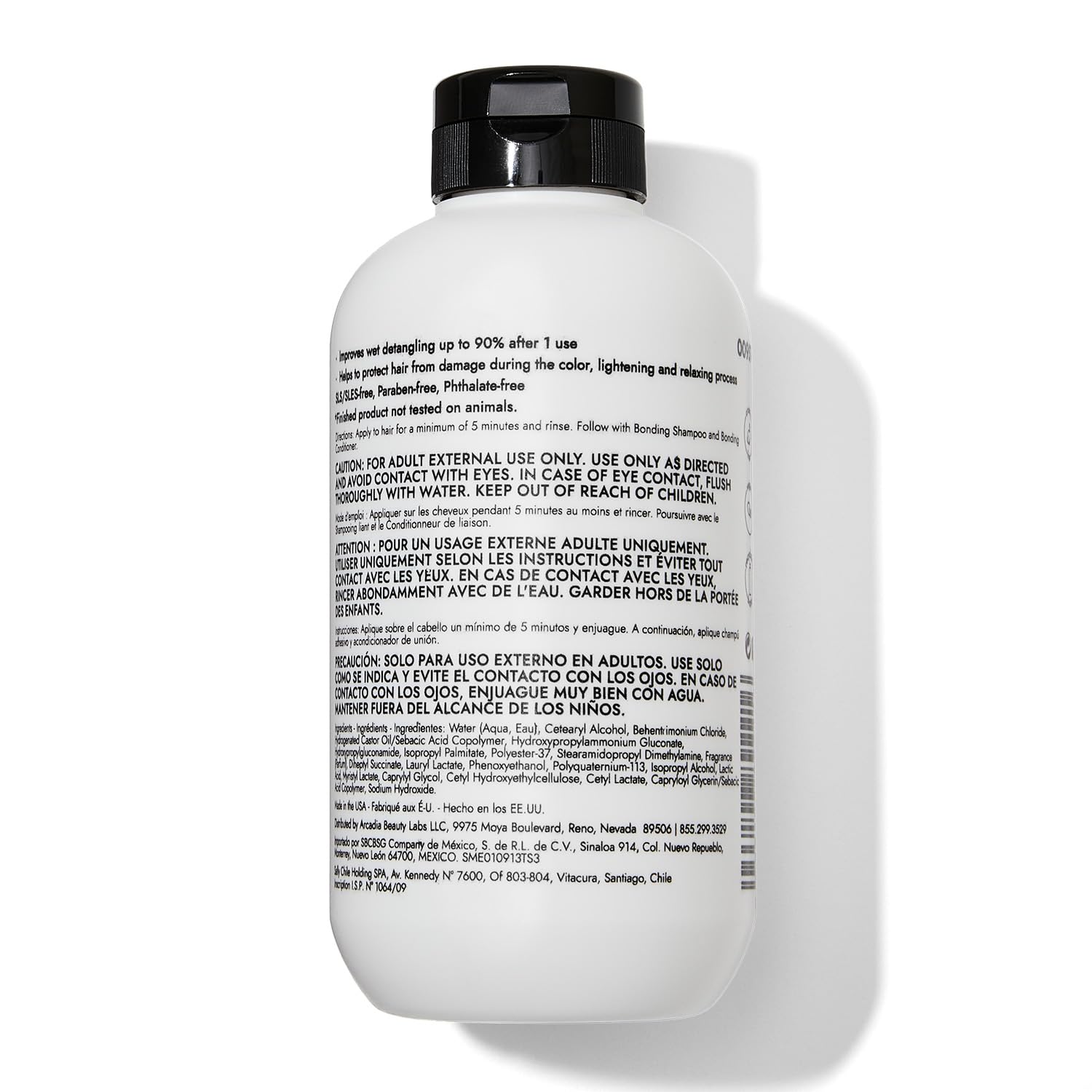 bondbar Tratamiento para cabello dañado, repara, protege e hidrata el cabello teñido o tratado químicamente, vegano, libre de crueldad, 8 onzas
