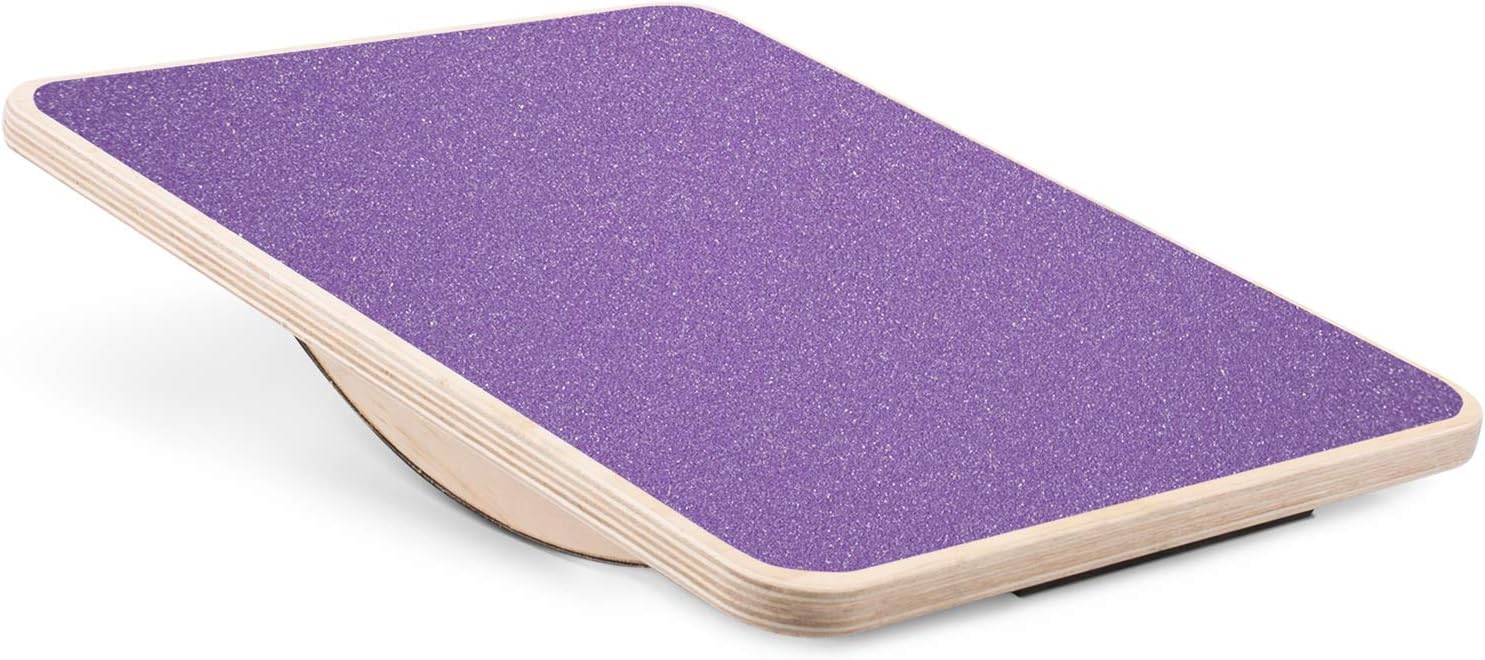 Yes4All Tabla de equilibrio basculante profesional de 350 libras para terapia física, tabla basculante de 17.5 pulgadas, tabla de equilibrio de