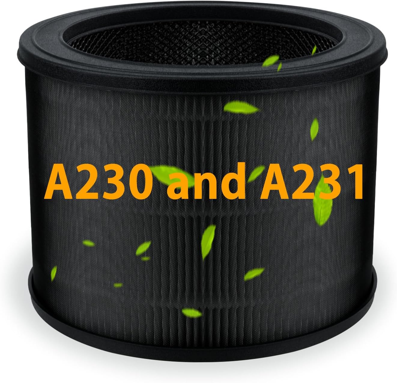 BBT BAMBOOST Filtro de repuesto A230 tamaño O compatible con purificador de aire Winix A230 y A231, HEPA verdadero 3 en 1 y filtro de carbón