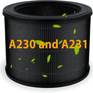 BBT BAMBOOST Filtro de repuesto A230 tamaño O compatible con purificador de aire Winix A230 y A231, HEPA verdadero 3 en 1 y filtro de carbón BBT BAMBOOST Filtro de repuesto A230 tamaño O compatible con purificador de aire Winix A230 y A231, HEPA verdadero 3 en 1 y filtro de carbón