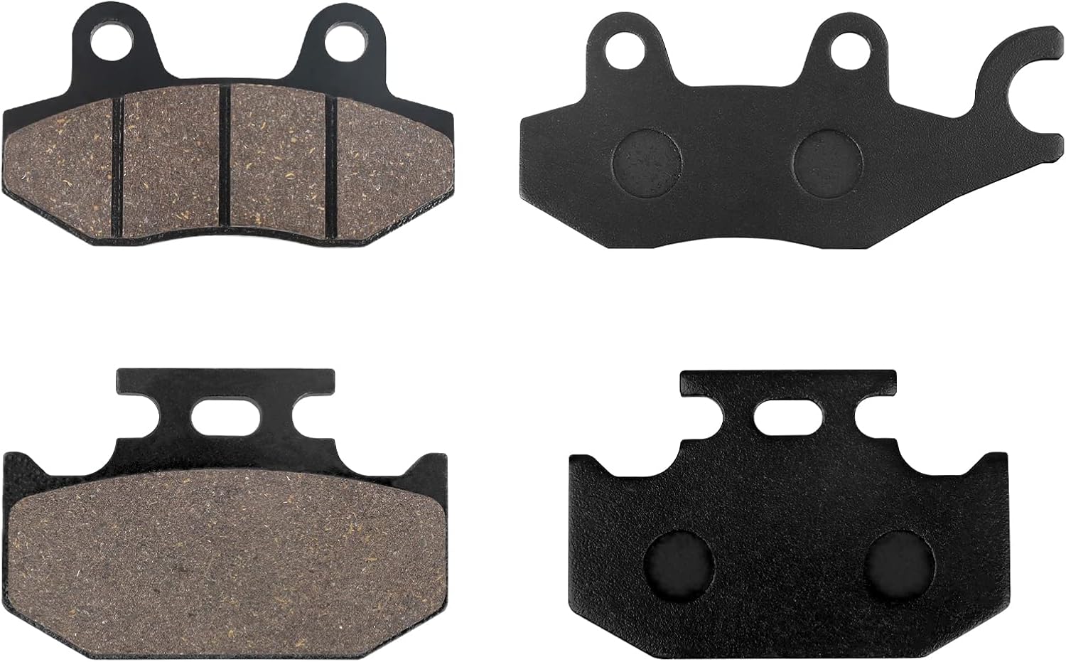 Cyleto Pastillas de Freno Delantero y Trasero para YAMAHA YZ 125 YZ250 1990-1997 WR125 WR200 WR250 WR500