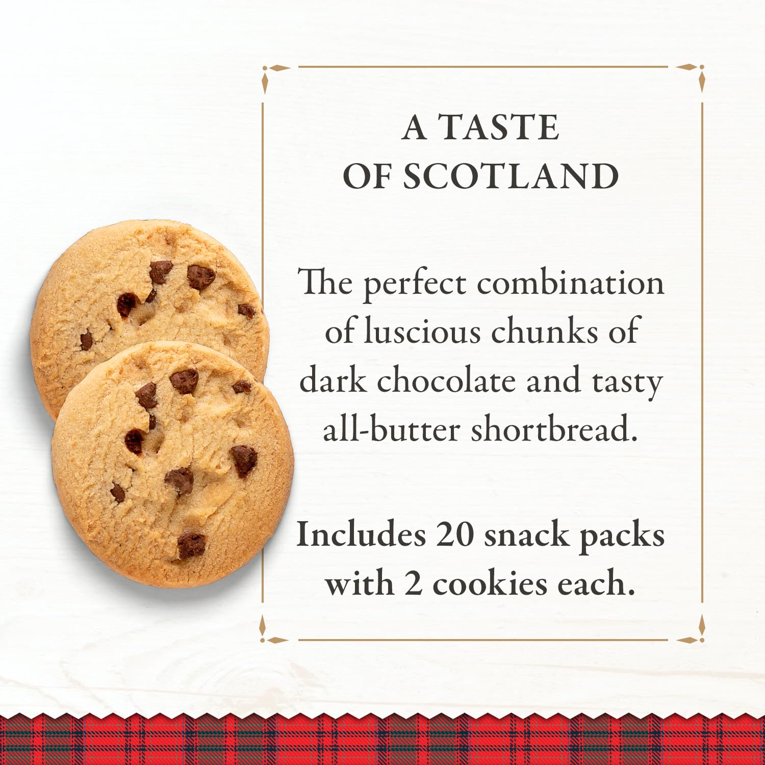 Walker – Paquetes personalizados de galletas en forma de dedos Shortbread, 20 unidades