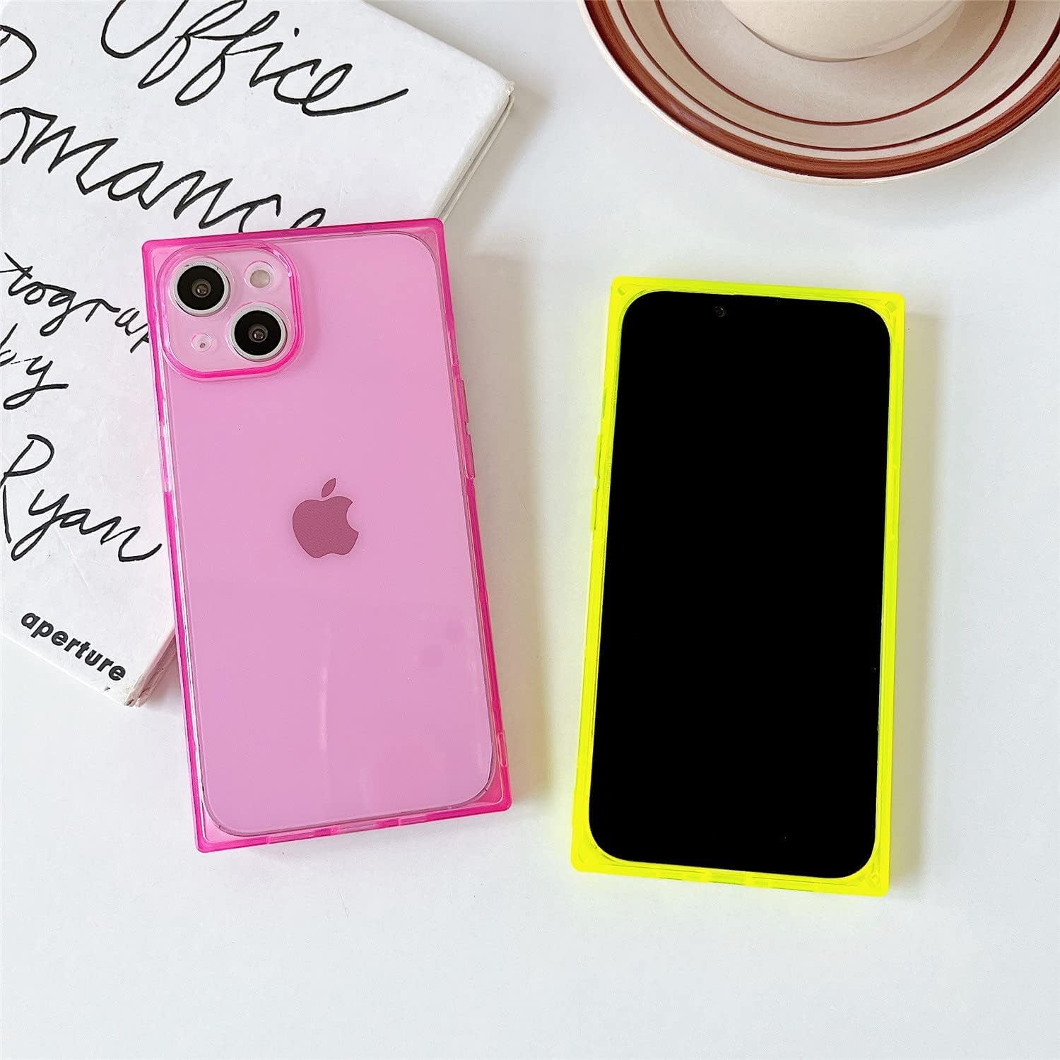 Cocomii Funda cuadrada para iPhone 13 Pro, protector de cámara cuadrado transparente, delgada, ligera, brillante, transparente HD, transparente,