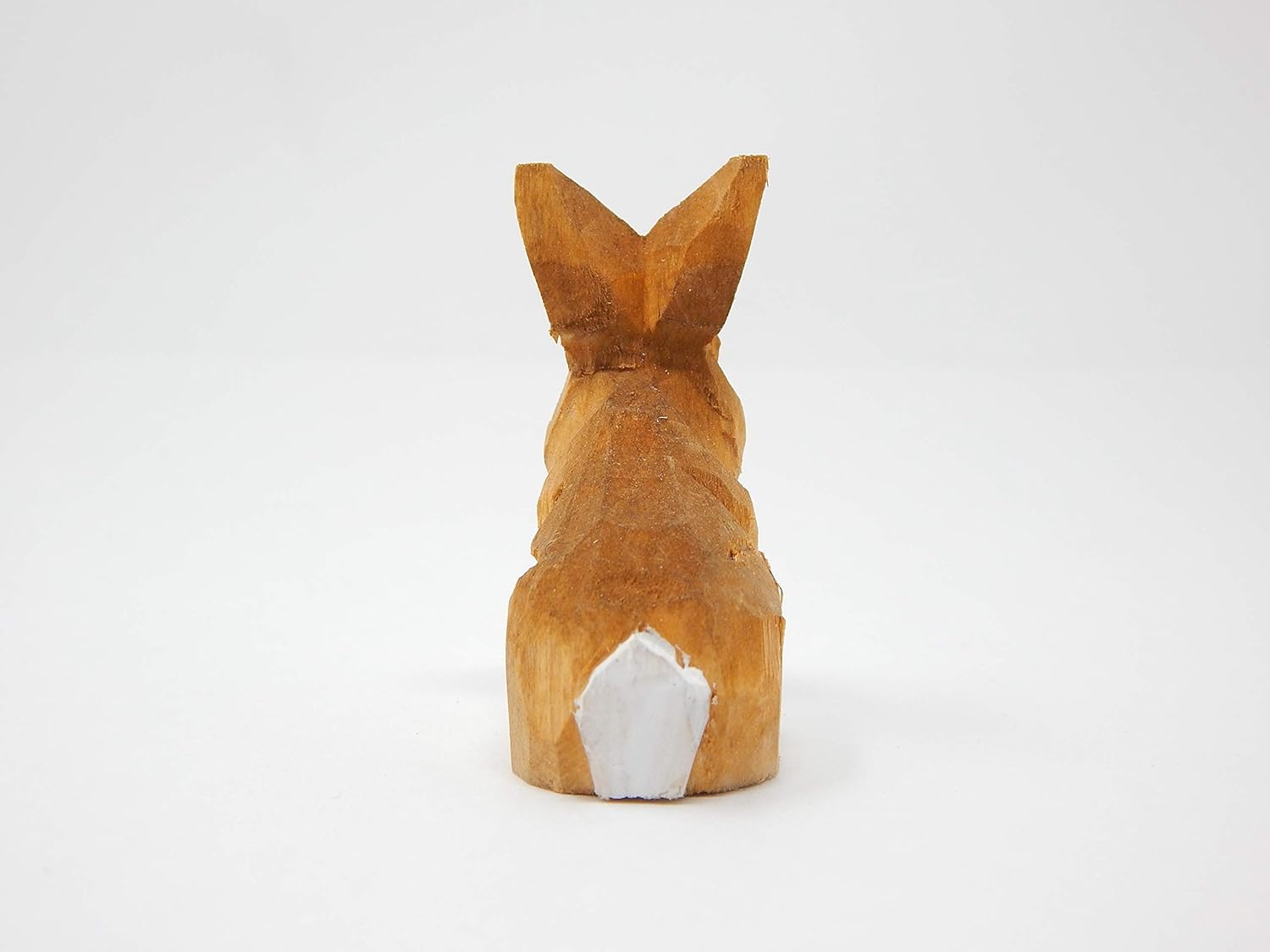 Decoración de pastel de conejo marrón para novia y novio, boda, compromiso, aniversario, estatua de madera tallada